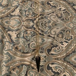 Alexis Bittar Long Lucite Black Necklace